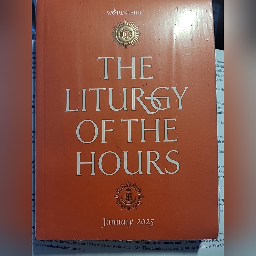 Lot Of 6: The Liturgy of the Hours Book 2025 Word On Fire
